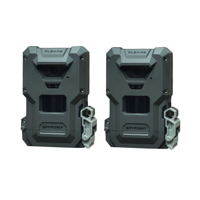 SPYPOINT FLEX-M2 Twin Pack – 2 åtelkameror med 4G