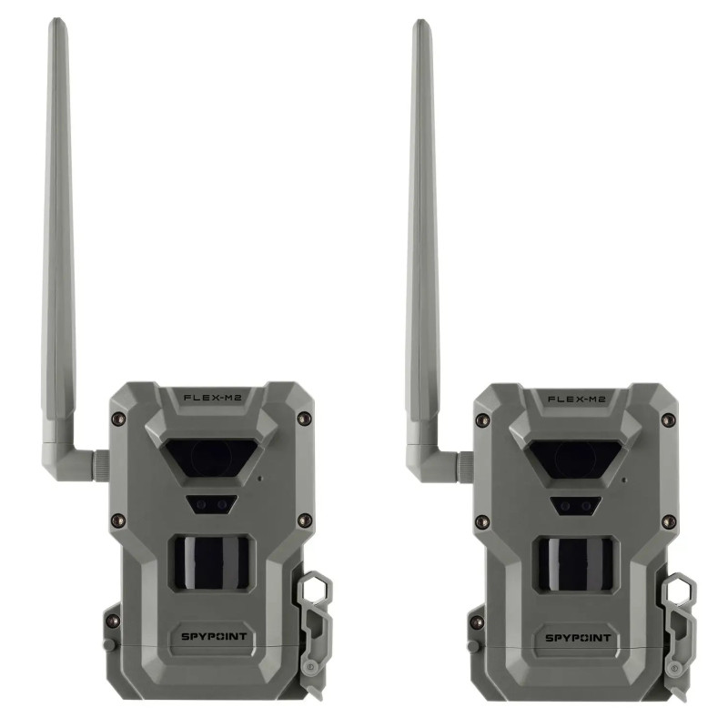 SPYPOINT FLEX-M2 Twin Pack – 2 åtelkameror med 4G